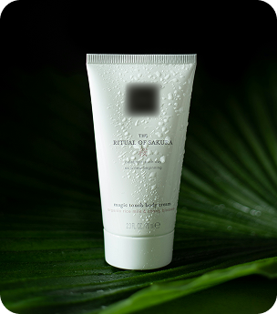 Skincare product display