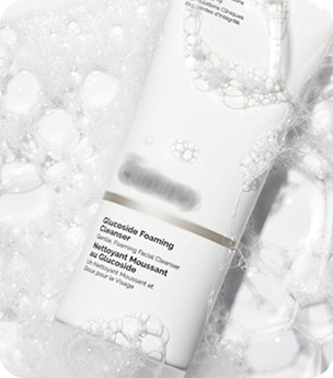 Skincare product display